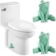 thumbnail image 1 of Tapas de cerámica para tornillos de inodoro | Juego de 2 tapas decorativas para inodoro | Tapas de tornillos resistentes al calor y a las manchas | Instalación sencilla | Accesorios de baño |, 1 of 5
