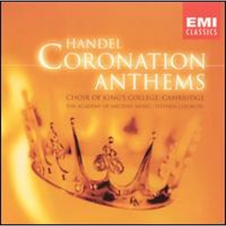 Pre-Owned Handel: Coronation Anthems (CD 0724355714022) by David Blackadder (trumpet), Michael George (bass), Robin Blaze (counter tenor), Susan Gritton (soprano);...