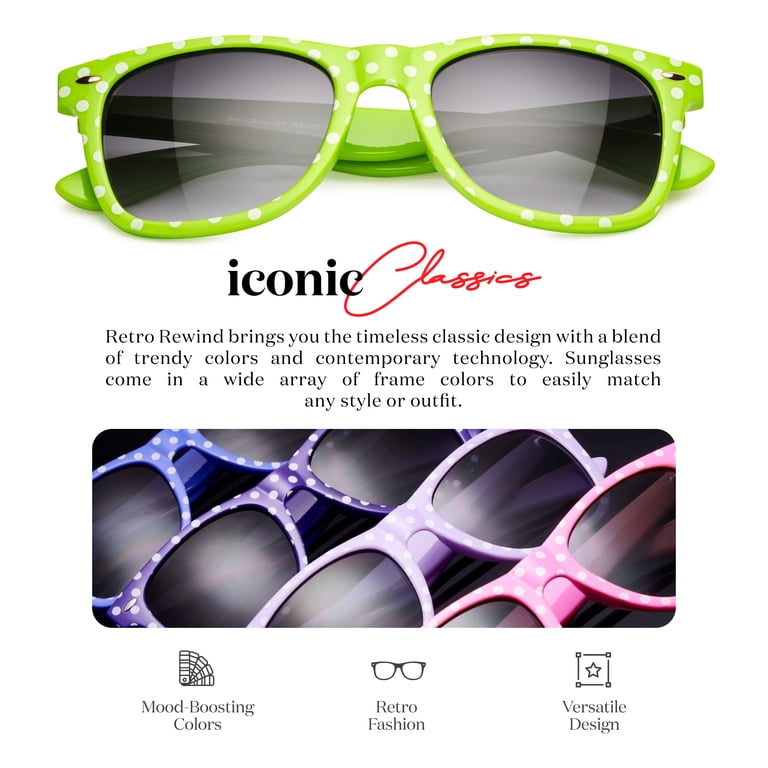 Vintage Polka Dot Sunglasses Women UV400 Gradient Smoke Retro Fashion Polka Dot Retro Fashion Sunglasses for Women Trendy Vintage  main image 3