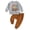A-A1 Grey, variant on Regarm Baby Boy Halloween Outfit Toddler Long Sleeve Cartoon Sweatshirt Tops Elastic Pants 2PCS Fall Winter Halloween Clothes(Khaki,6-12 Months)