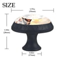 thumbnail image 4 of 4 Pcs Giraffe Knobs for Kitchen Cabinet Cupboard Dresser Bookcase Drawer Pulls Handles Round Home Decor, 4 of 8