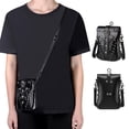 thumbnail image 2 of Giaone Women's Punk Crossbody Bag With Adjustable Strap Shoulder Purse, 2 of 11