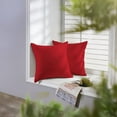 thumbnail image 6 of Covers&All Sunbrella Pillows Set of 2, UV Fade resistant & Water Repellent Square Throw Pillows (Inserts with Covers) for Indoor Outdoor Use, 6 of 6