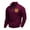 Wine, variant on BLCHUNen Fleece Sweatshirts for Men 1/4 Zip Pullover Stand Collar Casual Fall Workout Sports Long Sleeve Tops with Pocket