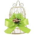 thumbnail image 1 of KAKOWELY Caja de dulces de boda de metal con forma de jaula de pájaros, caja de regalo, contenedor de dulces tipo jaula de pájaros, 1 of 5