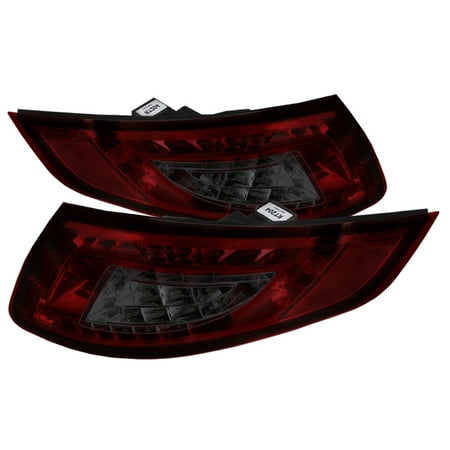 Spyder Porsche 997 05-08 LED Tail Lights - Red