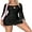 Black, variant on EYIIYE Women Mini Bodycon Dress Ladies Long Sleeve Dress Sparkling Glitter Front Cutout Sweetheart Neckline Dating Dress Sexy Cute Irregular Dress Party Spring Summer