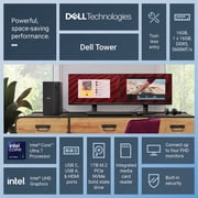 Dell Tower Desktop, Intel® Core™ Ultra 7, 16 GB, DDR5, 1 TB, Black, Windows 11 Home