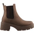 thumbnail image 1 of Botas Mujer Kipon Botin Formal Confort Casual cafe 24, 1 of 6