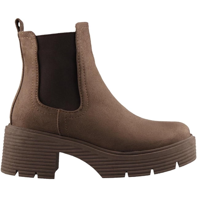 Botas Mujer Kipon Botin Formal Confort Casual cafe 24