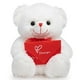 thumbnail image 1 of Oso de peluche HollyHome, oso rosa, 30 cm, blanco, 1 of 7