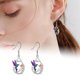 thumbnail image 5 of Collar Colgante Colibrí y Flor Pendientes Divertidos Pendientes Animales Efecto 3D Pendientes Mujeres Pendientes Bonitos para Chicas Universitarias, 5 of 8