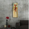 thumbnail image 5 of Epic Art 'Tall Autumn Flowers II' by Silvia Vassileva, Acrylic Glass Wall Art, 12"x36", 5 of 8