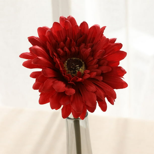 Crisantemo Artificial, Flor para Decoración Del Hogar, Decoración de Mesa, Flor Falsa, Flor Artificial.