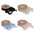 thumbnail image 4 of 9m/Roll Gift Wrapping Ribbon Lace Embossed Flowers Clear Pattern Thickened Decorative Pleated DIY Gift Box Packing Ribbon Home Supplies, 4 of 5