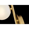 thumbnail image 5 of Fredrick Ramond 41900 Selene 3 Light 21" Tall Wall Sconce - Black, 5 of 7