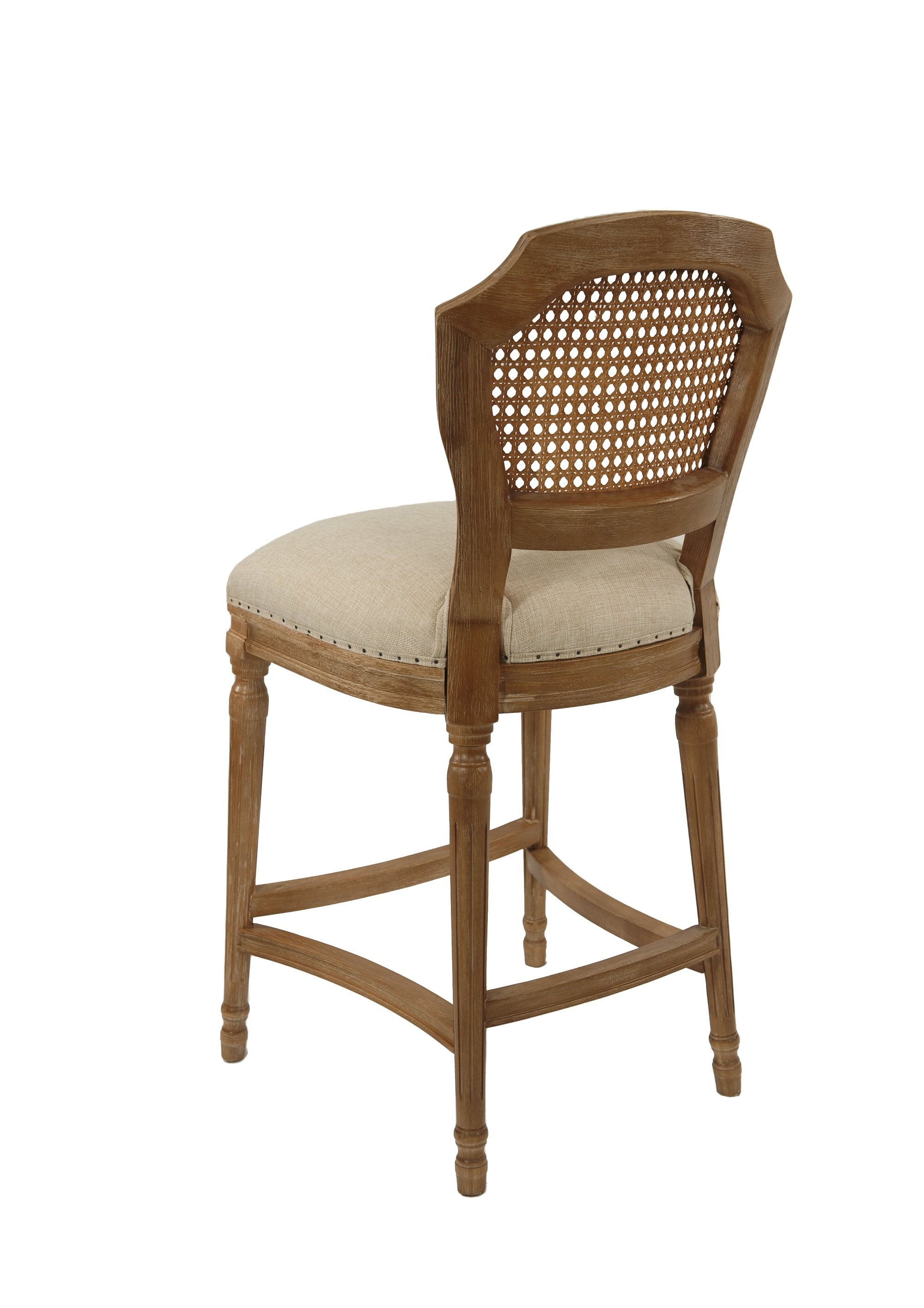 Boraam Wilbrandt Counter Height Wood Kitchen Bar Stool -  Natural Finish