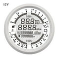 thumbnail image 1 of Marine Boat Digital GPS Speedometer Tachometer for Auto Motor 12V 24V Fuel Level Water temp 6 in 1 Multi-functional Gauge Meter ,Wide Applicability, 1 of 7