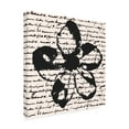 thumbnail image 4 of Trademark Fine Art Alonzo Saunders  Inky Floral I Canvas Wall Art, 4 of 4