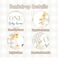thumbnail image 5 of 3*5ft One Silly Goose Birthday Backdrop Brown Goose Themed 1st Birthday Party Decor  Farm Animal Goose Party Supplies One Silly Goose Photography Background First Birthday Party Decor Banner, 5 of 6