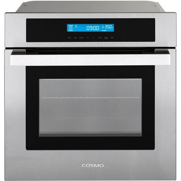 Cosmo C106SIX-PT 24 in. Convection European Element Single Electric Wall Oven
