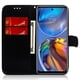 thumbnail image 2 of Para Motorola Moto G13 4g / G23 4g / G53 5g Funda de cuero Pu con patrón de flores deslumbrantes funda tipo billetera con tapa para teléfono, 2 of 5