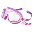 thumbnail image 2 of Gafas Natación para Con Tapones La Oreja Clip Nariz () Rosa Púrpura, 2 of 9