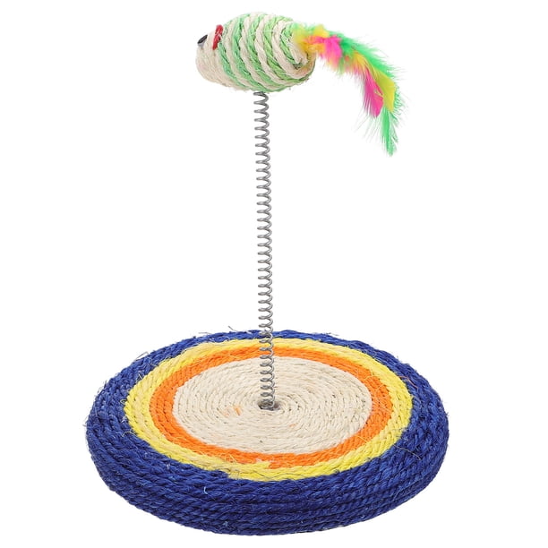 KAKOWELY Rascador divertido para gatos, rascador para gatos, poste rascador para gatos doméstico