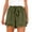 Green, variant on Sngxgn Women Casual High Waisted Casual Shorts Frayed Raw Hem Ripped Casual Shorts(Beige,L)