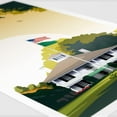 thumbnail image 3 of Augusta Golf Print US Masters Clubhouse 2 Poster Prints, Unframed, Model Wall Art, Minimalist Home Office Decor - (Unframed, 11 x 14 inches), 3 of 4
