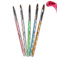 thumbnail image 5 of Acrylic Brush set for Nail Dotting Painting Use Multi Color [5 Brushes], 5 of 5