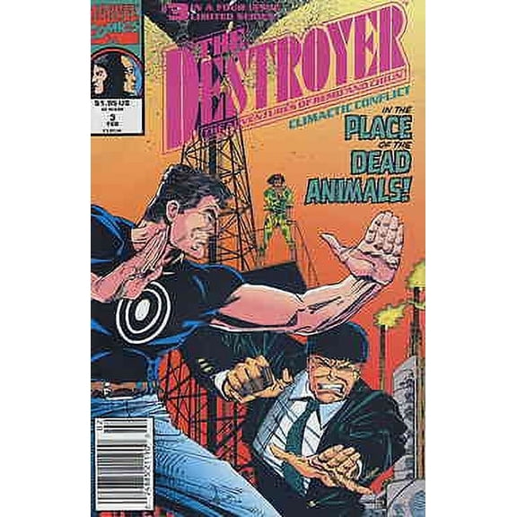 Destroyer, The (Vol. 3) #3 (Newsstand) VF ; Marvel Comic Book