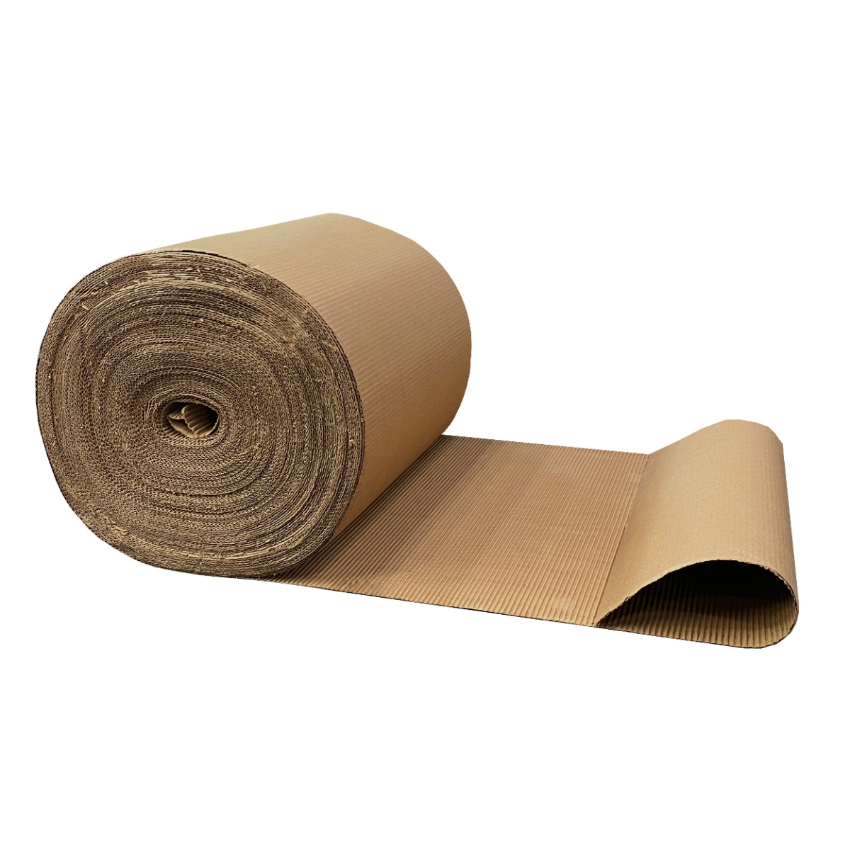 UOFFICE Corrugated Wrap, 18" x 250', 1/8" Thick - B Flute - Cardboard Wrap, 1 Count