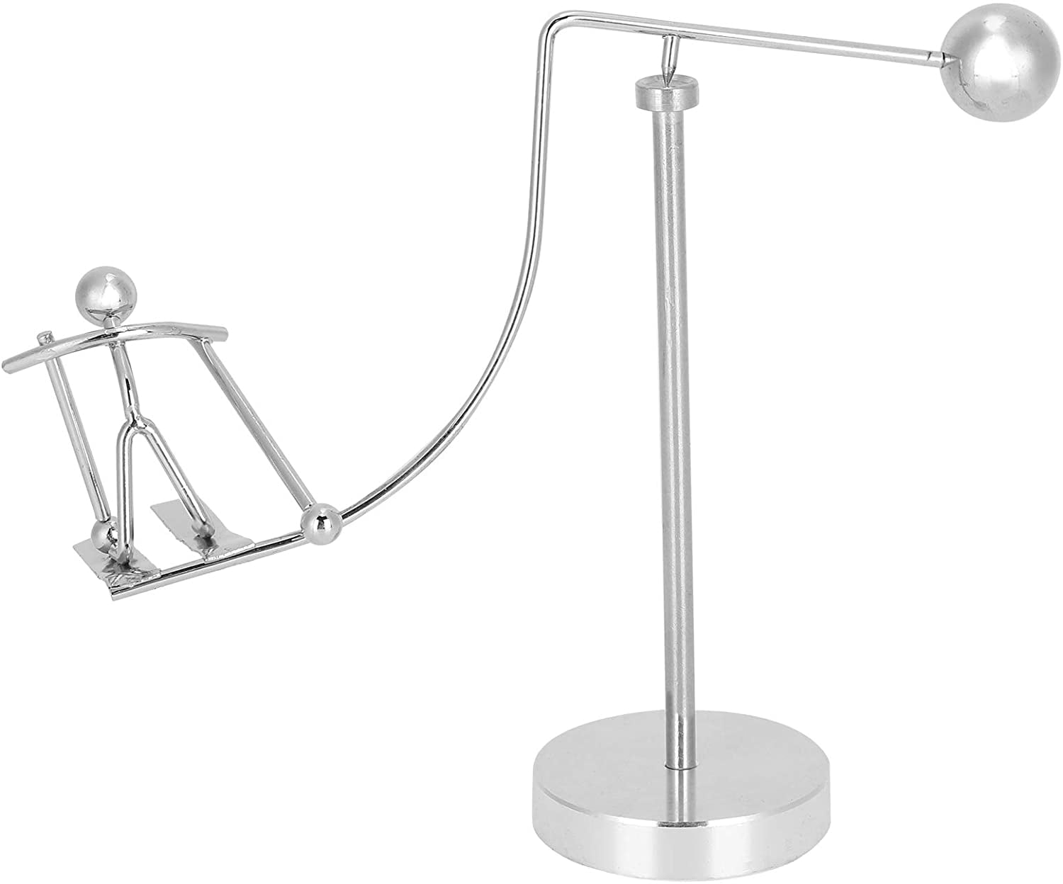Steel Balance Plane Physics Toy Perpetual Motion Desk Toy Balancing Toy