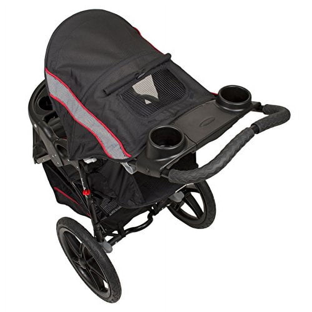 Baby Trend Range Jogger Stroller, Millennium, 50 lbs Capacity, All-Terrain Wheels
