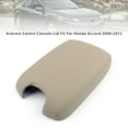 thumbnail image 4 of Beige Leather Armrest Centre Console Lid For Honda Accord 2008-2012, 4 of 10
