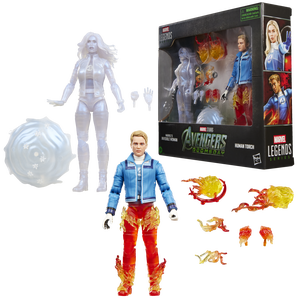 Marvel Legends Invisible Woman & Human Torch 6" Figures