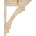 thumbnail image 3 of Ekena Millwork 7 1/2"W x 26"D x 34"H Merced Smooth Traditional Outlooker, Douglas Fir, 3 of 4