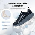 thumbnail image 3 of JOYFON Arch Support Men Walking Shoes Plantar Fasciitis Shoes Orthotic Tennis Sneakers for Foot Pain Relief Black Size 9.5, 3 of 6