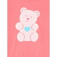 thumbnail image 2 of Girls Short Sleeve Graphic Tee and Pants Pajama Set from Way to Celebrate, 2-Piece, Sizes 4-18, 2 of 3