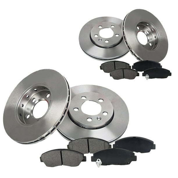 [Front & Rear Kit] Brake Rotors & Pads fit MercedesBenz ML320 ML430