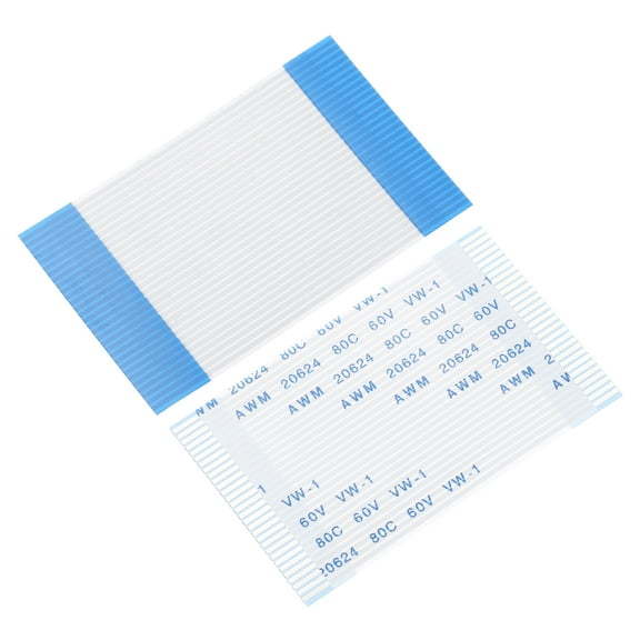 Flexible Flat Cable, 50mm 1mm Pitch 30 Pins FPC FFC Flexible Ribbon Cable 10Pcs