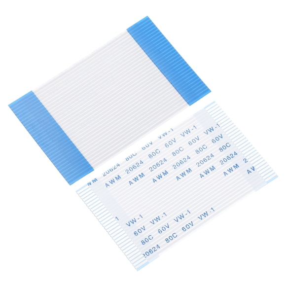 Flexible Flat Cable, 50mm 1mm Pitch 30 Pins FPC FFC Flexible Ribbon Cable 10Pcs