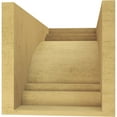 thumbnail image 4 of 9"W x 18"D x 9"H Wide Pescadero Rough Cedar Woodgrain TimberThane Corbel, Primed Tan, 4 of 6
