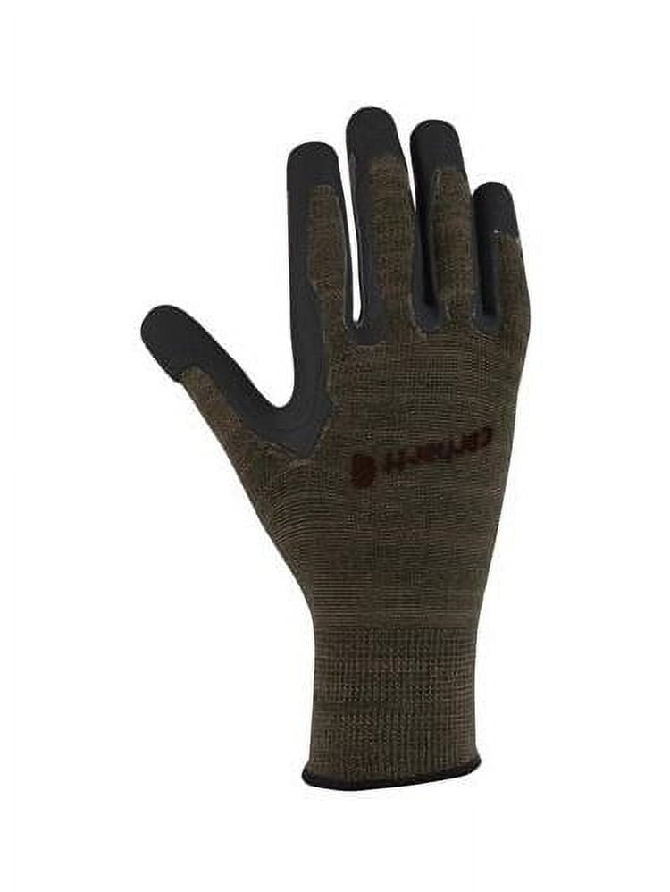 Carhartt Men's WP Waterproof Insulated Glove, Black/Grey, Medium
