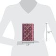thumbnail image 7 of Pen+Gear Mini Journal, Maroon, 3.62” x 5.62”, Perforated, Ruled, 80 Sheets, 7 of 7