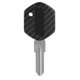 thumbnail image 3 of Llave de encendido de motocicleta Kit de llaves de encendido sin cortar con carcasa de estilo de fibra de carbono llave de repuesto con hoja de cobre ANGGREK Otros, 3 of 8