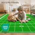thumbnail image 4 of ODIKA Football Field Door Athletic Gridiron Markers Goal Border Doormat Low Profile Flatwoven for Great Room, Indoor Open Concept, Large Living, 4 of 7