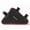 A004- Red, variant on top Tube Bike Bag Bicycle Frame Bag | Waterproof Pouch with Hook and Loop Straps | Gray Small Zipper Pouch for Biking