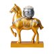 thumbnail image 2 of Estatua de caballo moderna, figurita de resina, adorno, escultura decorativa de Animal, artesanía para estante de escritorio, decoración de sala de , Estilo C Áurea Estilo C Macarena estatuilla de caballo, 2 of 8